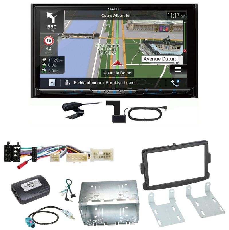 Pioneer AVIC-Z930DAB USB DAB+ MP3 Navigation CD Einbauset für Opel Vivaro Movano B Pioneer AVIC-Z930DAB USB DAB+ MP3 Navigation CD Einbauset für Opel Vivaro Movano B