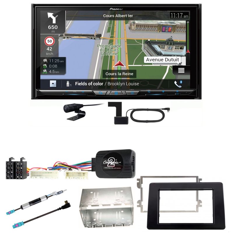 Pioneer AVIC-Z930DAB USB DAB+ MP3 Navigation Einbauset für Opel Movano ab 2019 Pioneer AVIC-Z930DAB USB DAB+ MP3 Navigation Einbauset für Opel Movano ab 2019