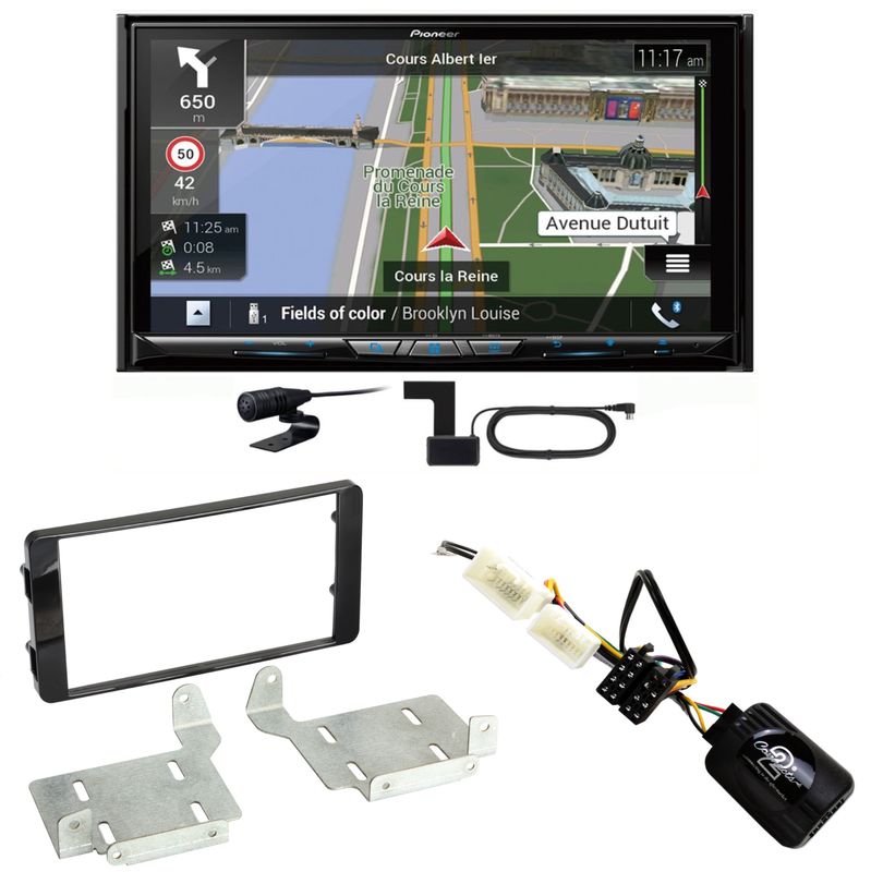 Pioneer AVIC-Z930DAB USB Navigation MP3 Einbauset für Mitsubishi ASX ab 2015 Pioneer AVIC-Z930DAB USB Navigation MP3 Einbauset für Mitsubishi ASX ab 2015