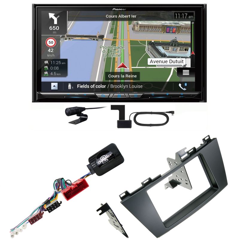Pioneer AVIC-Z930DAB USB Navigation Bluetooth MP3 CD Einbauset für Mazda 5 CW Pioneer AVIC-Z930DAB USB Navigation Bluetooth MP3 CD Einbauset für Mazda 5 CW