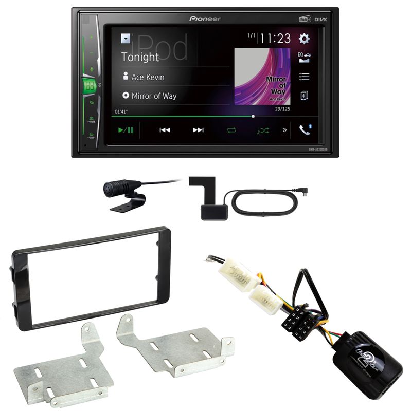 Pioneer DMH-A3300DAB USB Digitalradio MP3 Einbauset für Mitsubishi ASX ab 2015 Pioneer DMH-A3300DAB USB Digitalradio MP3 Einbauset für Mitsubishi ASX ab 2015