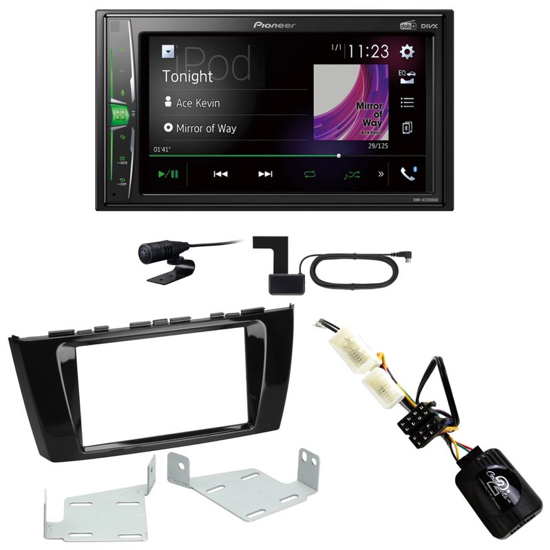 Pioneer DMH-A3300DAB USB Digitalradio MP3 Einbauset für Mitsubishi Space Star Pioneer DMH-A3300DAB USB Digitalradio MP3 Einbauset für Mitsubishi Space Star