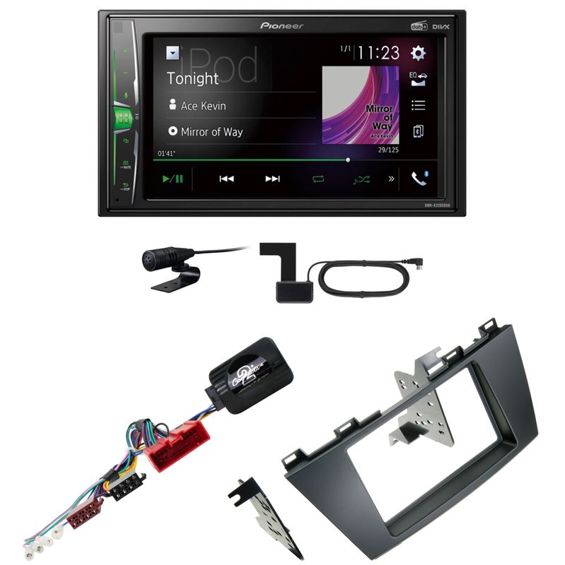 Pioneer DMH-A3300DAB USB Digitalradio Bluetooth MP3 Einbauset für Mazda 5 CW Pioneer DMH-A3300DAB USB Digitalradio Bluetooth MP3 Einbauset für Mazda 5 CW