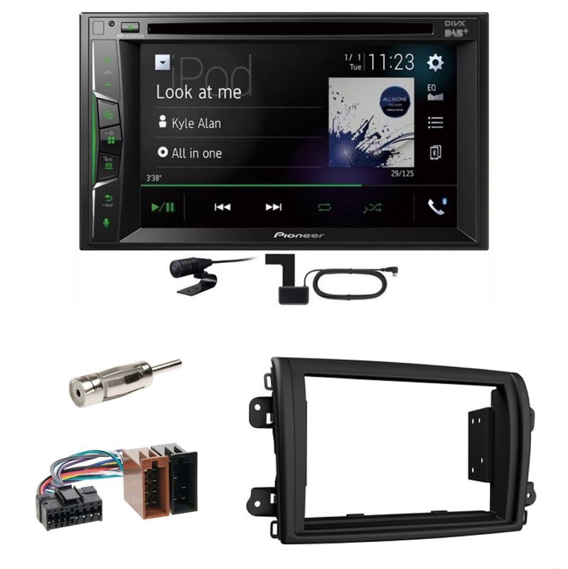 Pioneer AVH-A3200DAB USB Digitalradio DAB+ CD Einbauset für Fiat Ducato ab 2022 Pioneer AVH-A3200DAB USB Digitalradio DAB+ CD Einbauset für Fiat Ducato ab 2022