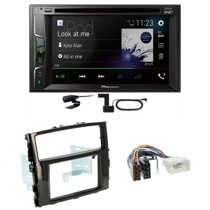 Pioneer AVH-A3200DAB USB Digitalradio Einbauset für Mitsubishi Pajero ab 2015 Pioneer AVH-A3200DAB USB Digitalradio Einbauset für Mitsubishi Pajero ab 2015