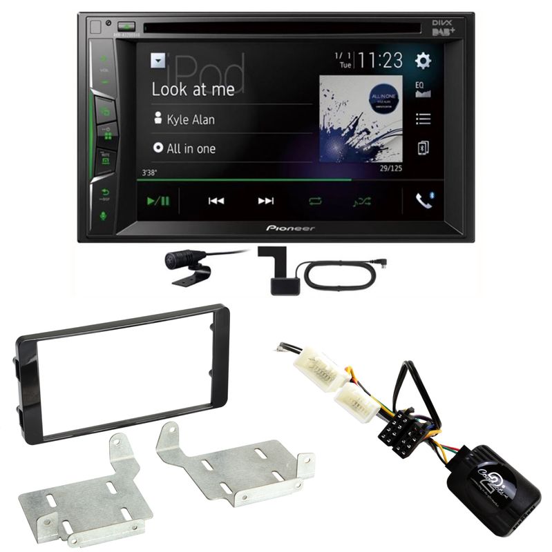 Pioneer AVH-A3200DAB USB Digitalradio MP3 Einbauset für Mitsubishi ASX ab 2015 Pioneer AVH-A3200DAB USB Digitalradio MP3 Einbauset für Mitsubishi ASX ab 2015