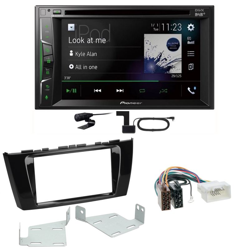 Pioneer AVH-A3200DAB USB Digitalradio MP3 Einbauset für Mitsubishi Space Star Pioneer AVH-A3200DAB USB Digitalradio MP3 Einbauset für Mitsubishi Space Star
