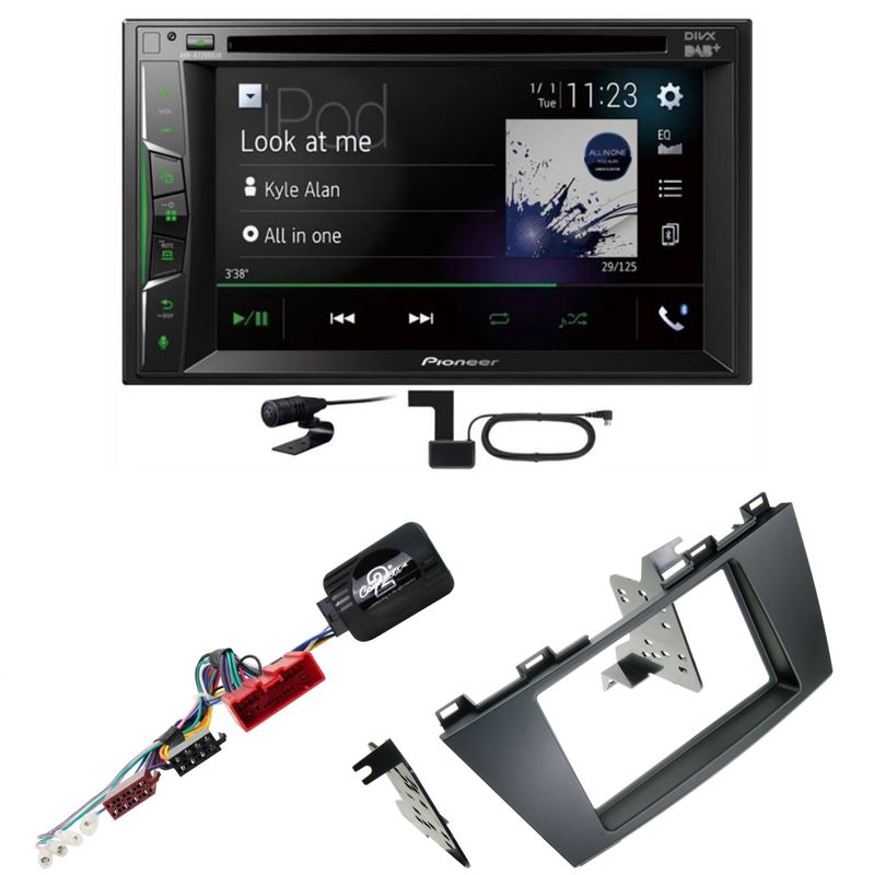 Pioneer AVH-A3200DAB USB Digitalradio Bluetooth MP3 Einbauset für Mazda 5 CW Pioneer AVH-A3200DAB USB Digitalradio Bluetooth MP3 Einbauset für Mazda 5 CW