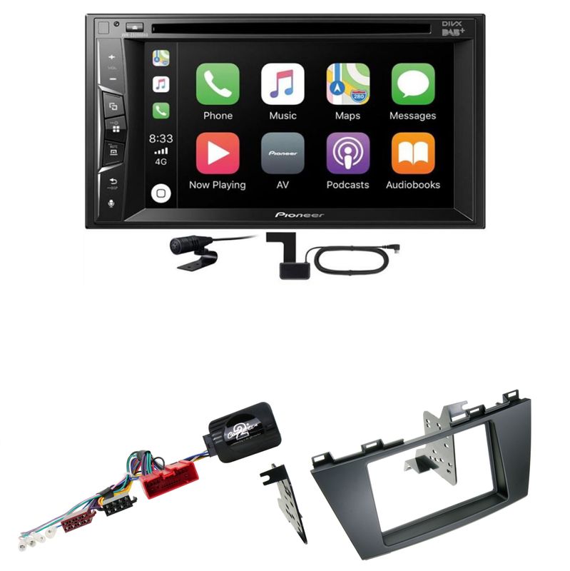 Pioneer AVH-Z3200DAB DAB+ Digitalradio USB Bluetooth Einbauset für Mazda 5 CW Pioneer AVH-Z3200DAB DAB+ Digitalradio USB Bluetooth Einbauset für Mazda 5 CW