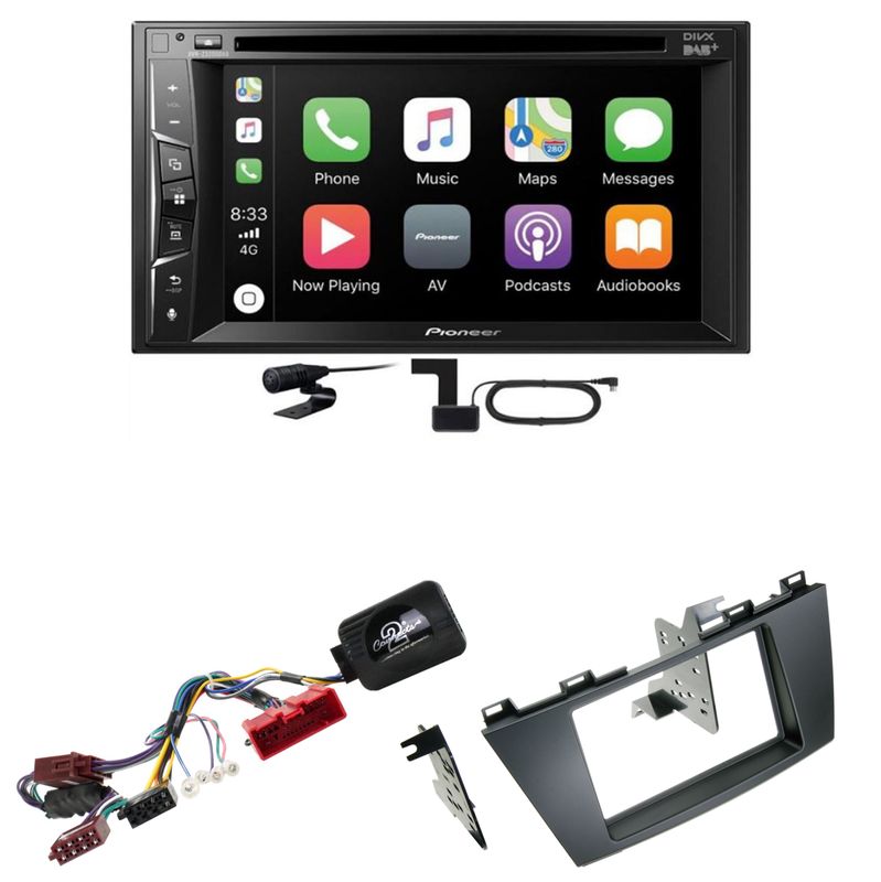 Pioneer AVH-Z3200DAB DAB+ Digitalradio USB Bluetooth Einbauset für Mazda 5 CW Pioneer AVH-Z3200DAB DAB+ Digitalradio USB Bluetooth Einbauset für Mazda 5 CW