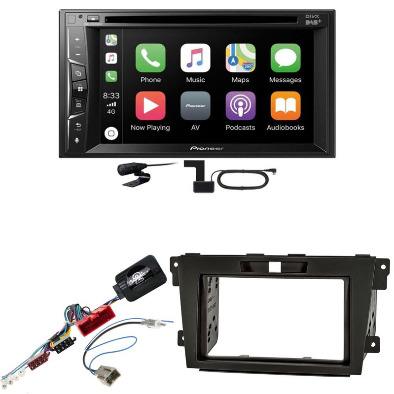 Pioneer AVH-Z3200DAB DAB+ Digitalradio USB Bluetooth Einbauset für Mazda CX-7 Pioneer AVH-Z3200DAB DAB+ Digitalradio USB Bluetooth Einbauset für Mazda CX-7