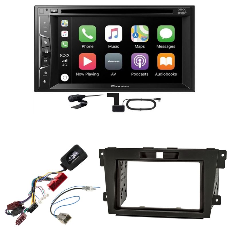Pioneer AVH-Z3200DAB DAB+ Digitalradio USB Bluetooth Einbauset für Mazda CX-7 Pioneer AVH-Z3200DAB DAB+ Digitalradio USB Bluetooth Einbauset für Mazda CX-7
