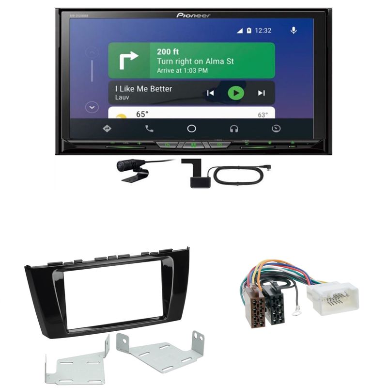Pioneer AVH-Z9200DAB CarPlay Android Auto Einbauset für Mitsubishi Space Star Pioneer AVH-Z9200DAB CarPlay Android Auto Einbauset für Mitsubishi Space Star