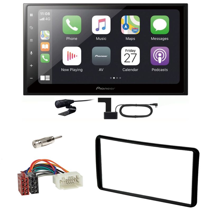Pioneer SPH-DA250DAB CarPlay Android Auto USB MP3 Einbauset für Suzuki Jimny FJ Pioneer SPH-DA250DAB CarPlay Android Auto USB MP3 Einbauset für Suzuki Jimny FJ