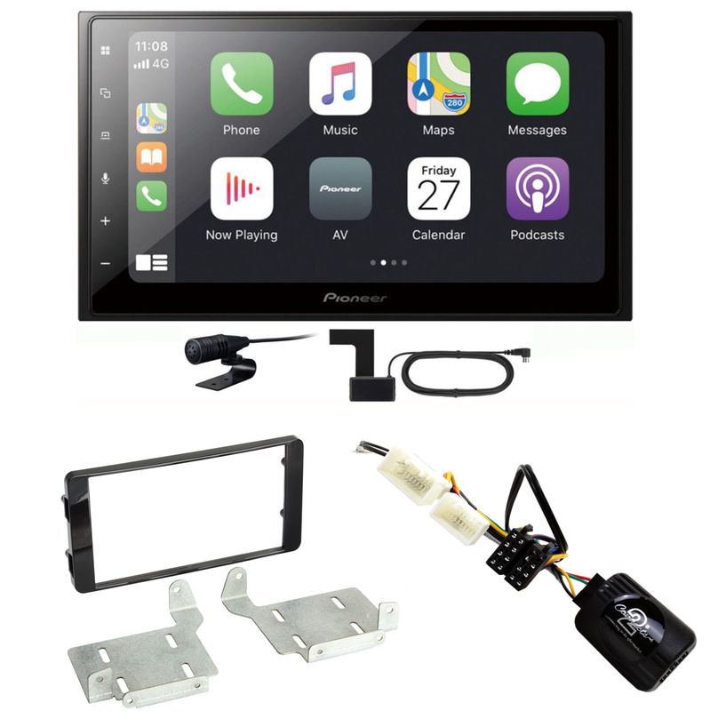 Pioneer SPH-DA250DAB CarPlay Android Auto Einbauset für Mitsubishi ASX ab 2015 Pioneer SPH-DA250DAB CarPlay Android Auto Einbauset für Mitsubishi ASX ab 2015