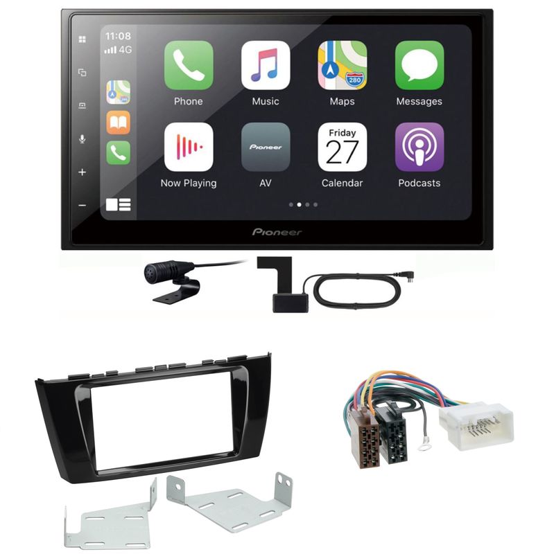 Pioneer SPH-DA250DAB CarPlay Android Auto Einbauset für Mitsubishi Space Star Pioneer SPH-DA250DAB CarPlay Android Auto Einbauset für Mitsubishi Space Star