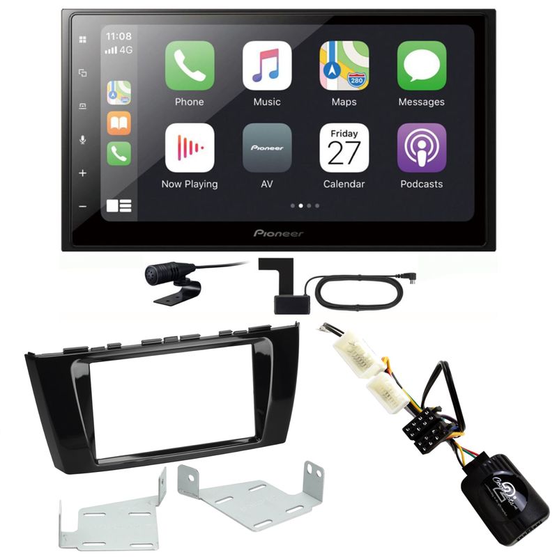 Pioneer SPH-DA250DAB CarPlay Android Auto Einbauset für Mitsubishi Space Star Pioneer SPH-DA250DAB CarPlay Android Auto Einbauset für Mitsubishi Space Star