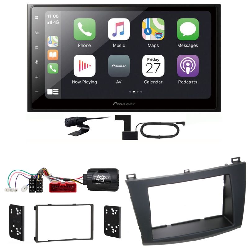 Pioneer SPH-DA250DAB CarPlay Android Auto Bluetooth Einbauset für Mazda 3 BL Pioneer SPH-DA250DAB CarPlay Android Auto Bluetooth Einbauset für Mazda 3 BL