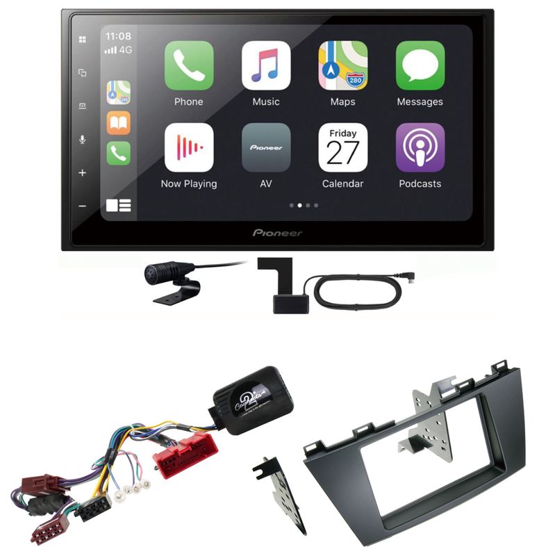 Pioneer SPH-DA250DAB CarPlay Android Auto Bluetooth Einbauset für Mazda 5 CW Pioneer SPH-DA250DAB CarPlay Android Auto Bluetooth Einbauset für Mazda 5 CW