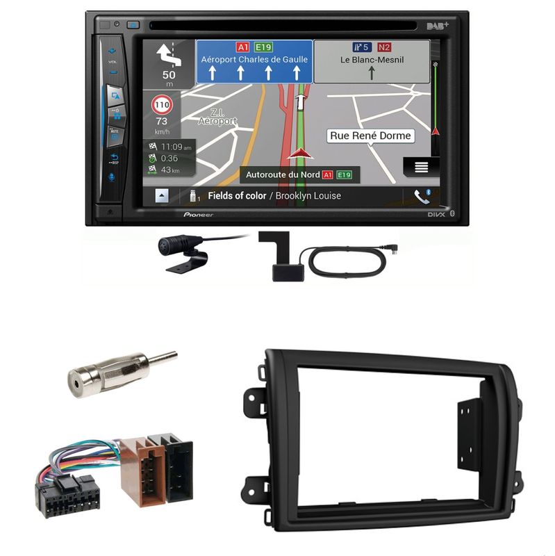 Pioneer AVIC-Z730DAB USB Navigation DAB+ CD Einbauset für Fiat Ducato ab 2022 Pioneer AVIC-Z730DAB USB Navigation DAB+ CD Einbauset für Fiat Ducato ab 2022