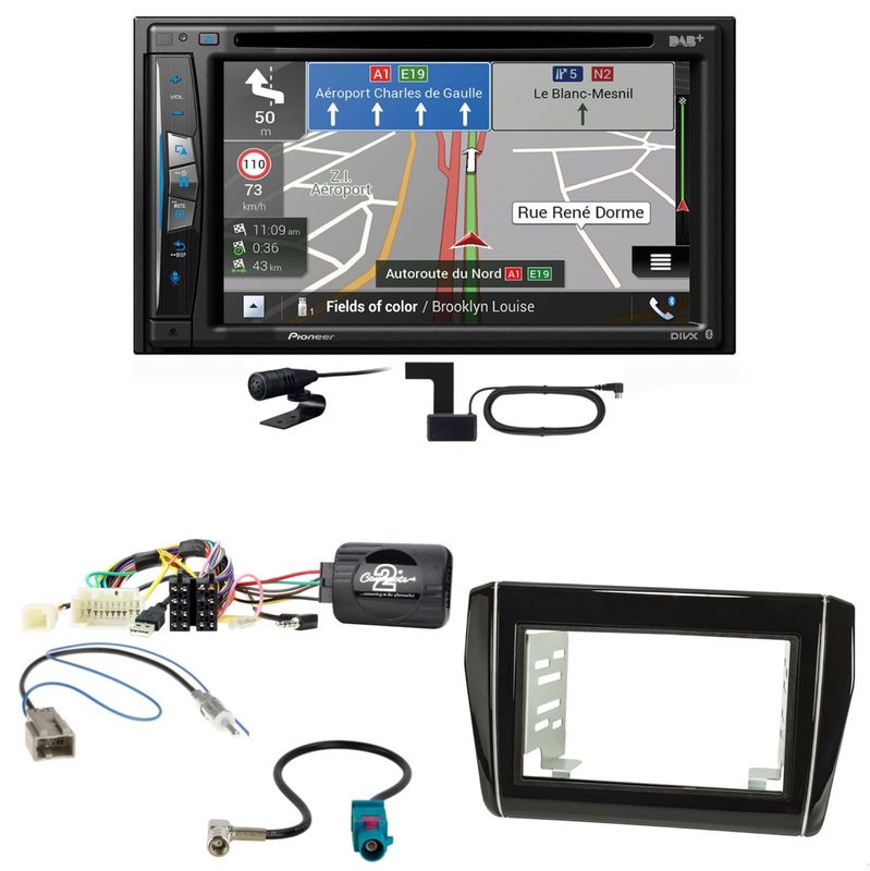 Pioneer AVIC-Z730DAB USB DAB+ Digitalradio Einbauset für Suzuki Swift AZ ab 2017 Pioneer AVIC-Z730DAB USB DAB+ Digitalradio Einbauset für Suzuki Swift AZ ab 2017