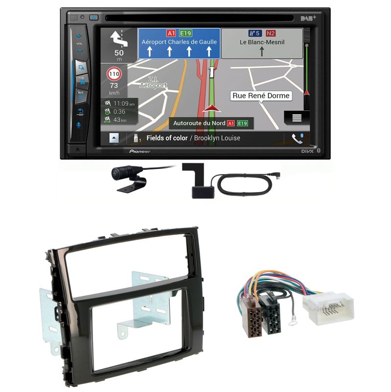 Pioneer AVIC-Z730DAB USB Digitalradio Einbauset für Mitsubishi Pajero ab 2015 Pioneer AVIC-Z730DAB USB Digitalradio Einbauset für Mitsubishi Pajero ab 2015