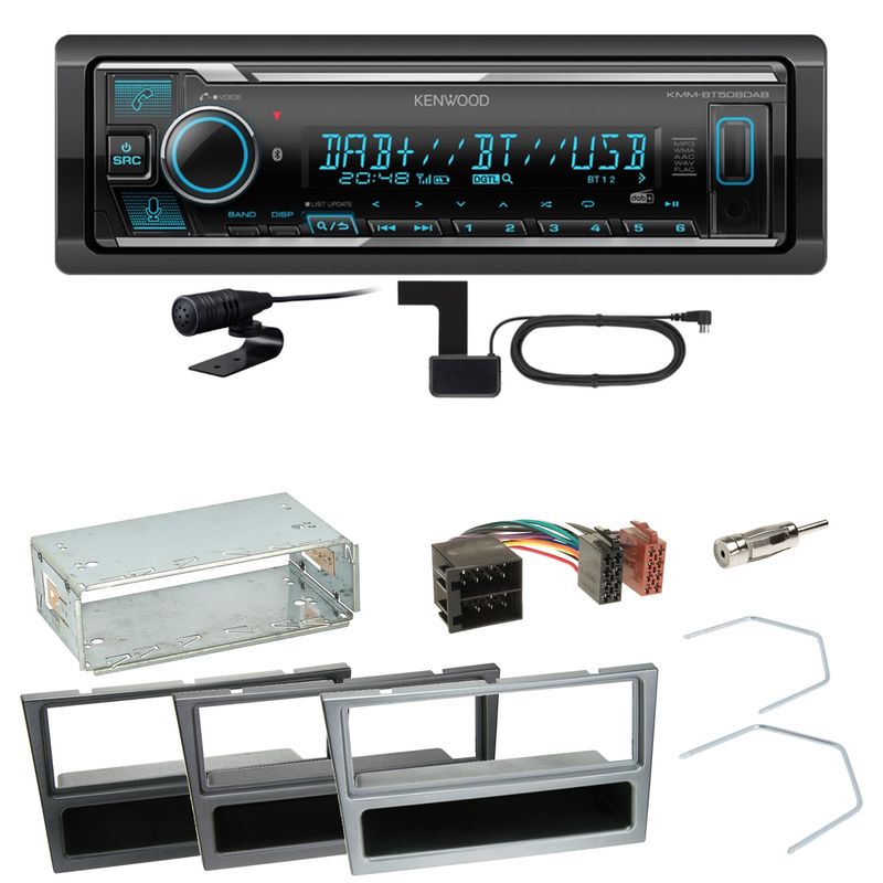 Kenwood KMM-BT508DAB Bluetooth Einbauset für Opel Vectra C Signum Corsa Combo Kenwood KMM-BT508DAB Bluetooth Einbauset für Opel Vectra C Signum Corsa Combo