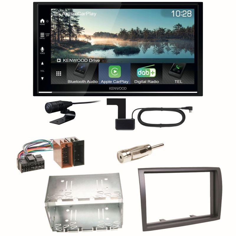 Kenwood DMX7722DABS Android Auto CarPlay Einbauset für Fiat Ducato Boxer Jumper Kenwood DMX7722DABS Android Auto CarPlay Einbauset für Fiat Ducato Boxer Jumper