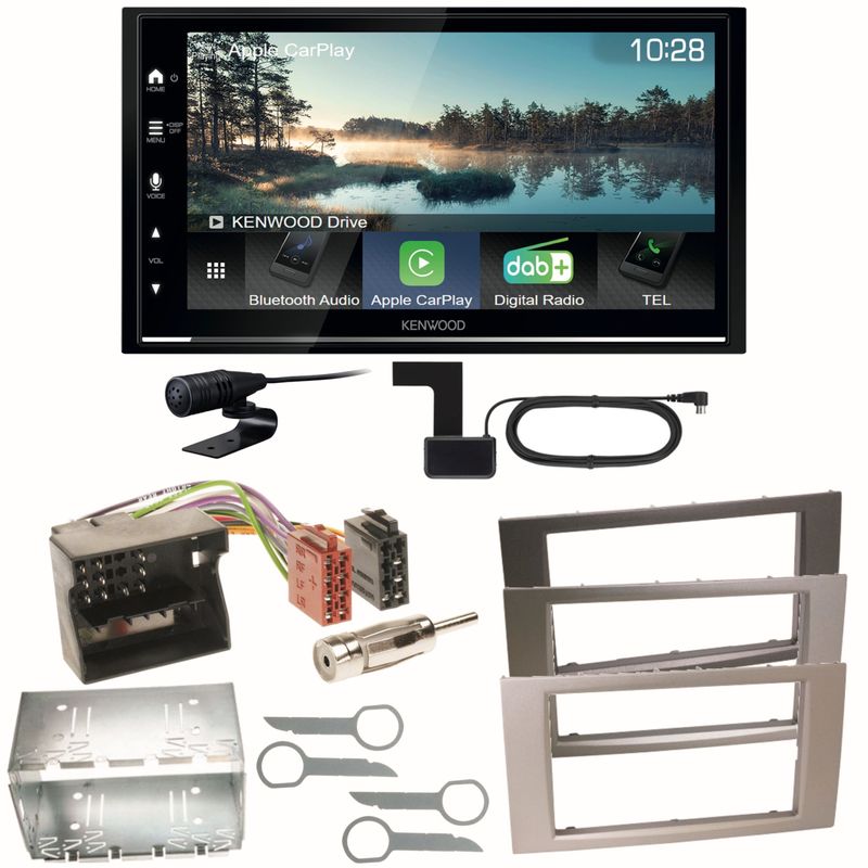 Kenwood DMX7722DABS Android Auto Einbauset für Ford Focus Fusion Galaxy S-Max Kenwood DMX7722DABS Android Auto Einbauset für Ford Focus Fusion Galaxy S-Max
