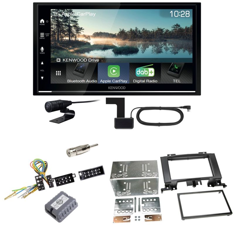 Kenwood DMX7722DABS Android Auto Einbauset für Mercedes Sprinter W906 Crafter Kenwood DMX7722DABS Android Auto Einbauset für Mercedes Sprinter W906 Crafter