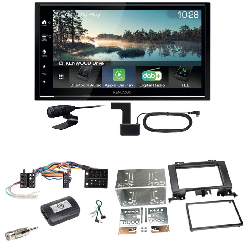 Kenwood DMX7722DABS Android Auto Einbauset für Mercedes Sprinter W906 Crafter Kenwood DMX7722DABS Android Auto Einbauset für Mercedes Sprinter W906 Crafter
