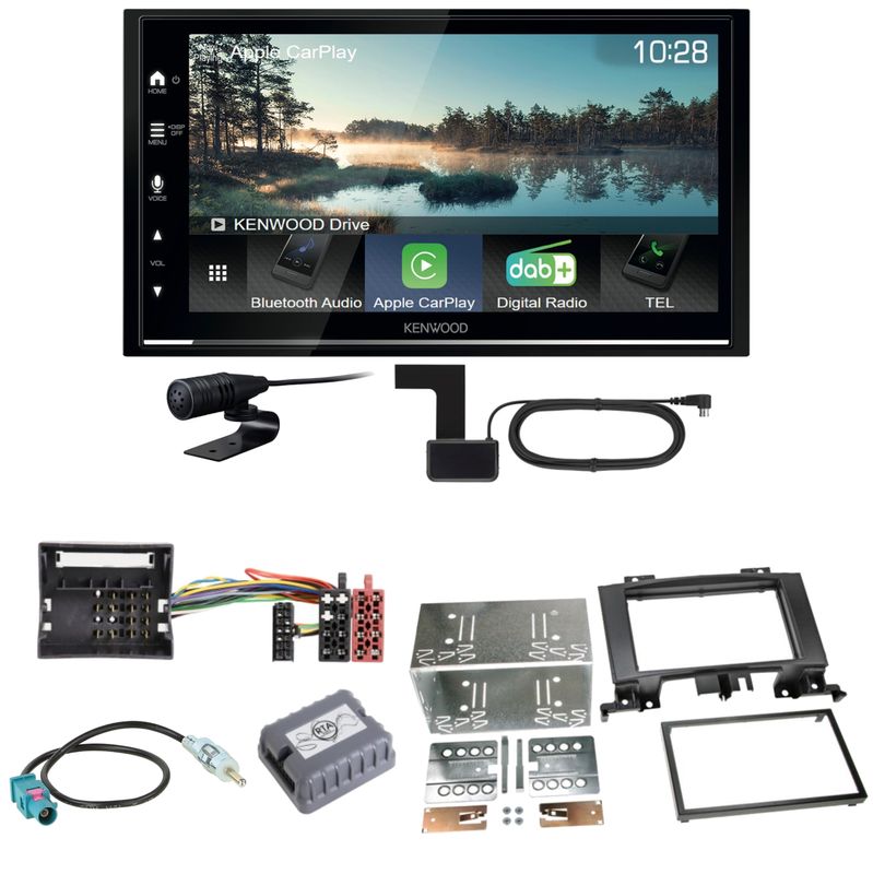 Kenwood DMX7722DABS Android Auto Einbauset für Mercedes Sprinter W906 Crafter Kenwood DMX7722DABS Android Auto Einbauset für Mercedes Sprinter W906 Crafter