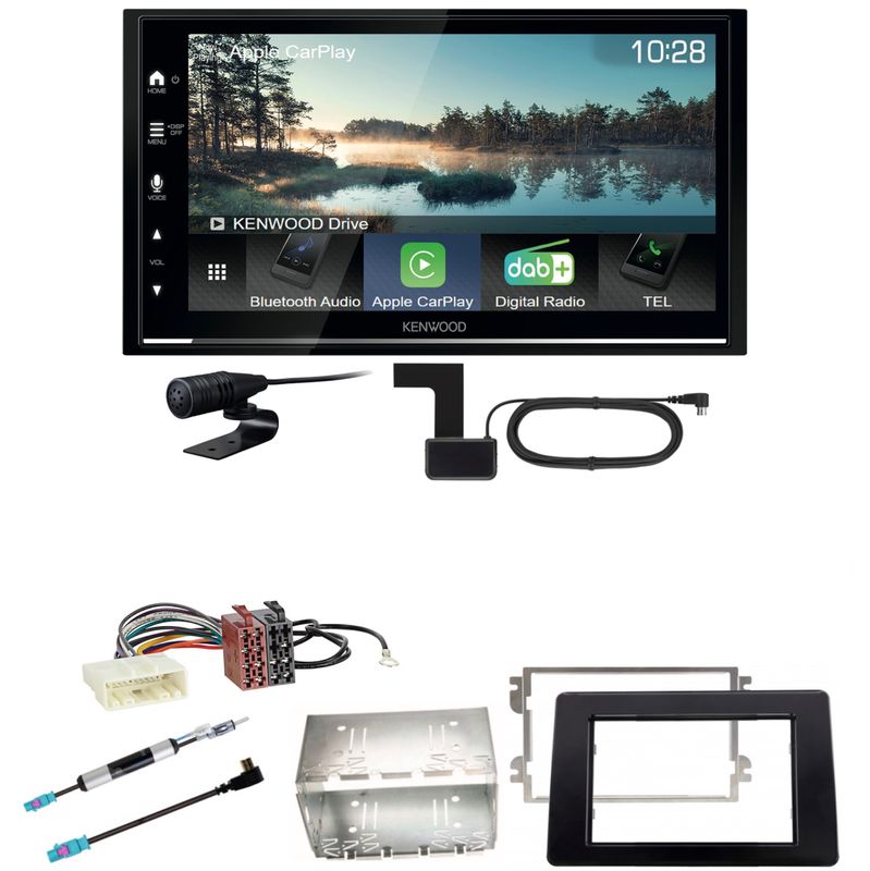 Kenwood DMX7722DABS Android Auto CarPlay Einbauset für Opel Movano ab 2019 Kenwood DMX7722DABS Android Auto CarPlay Einbauset für Opel Movano ab 2019