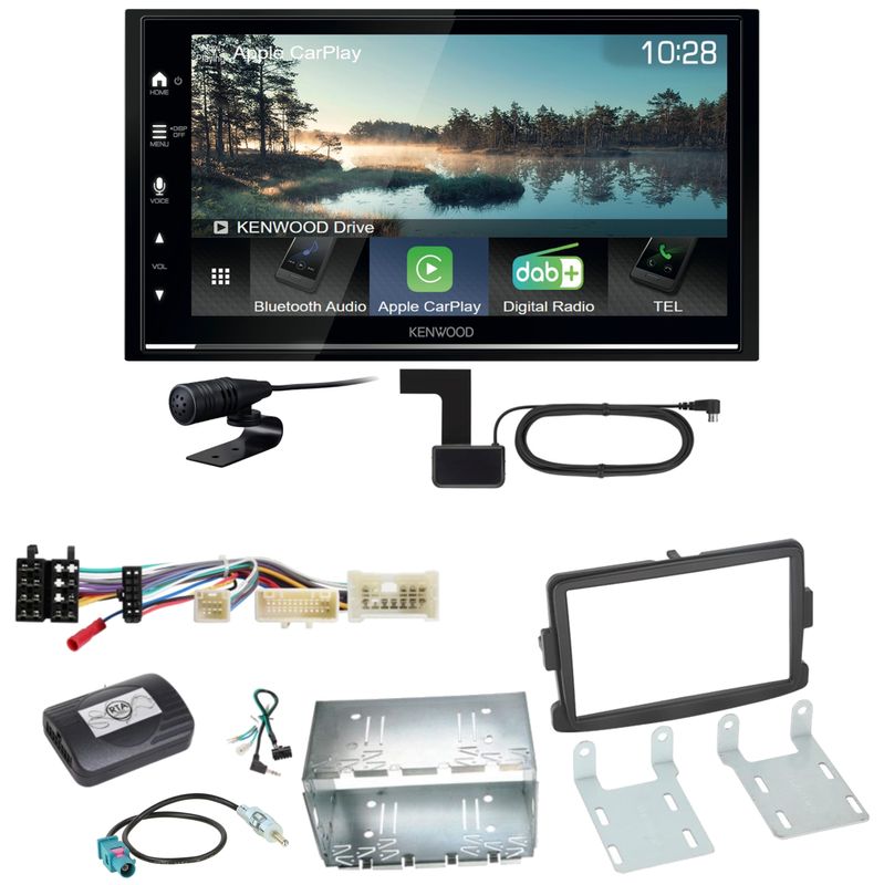 Kenwood DMX7722DABS Android Auto CarPlay Einbauset für Opel Vivaro Movano B Kenwood DMX7722DABS Android Auto CarPlay Einbauset für Opel Vivaro Movano B