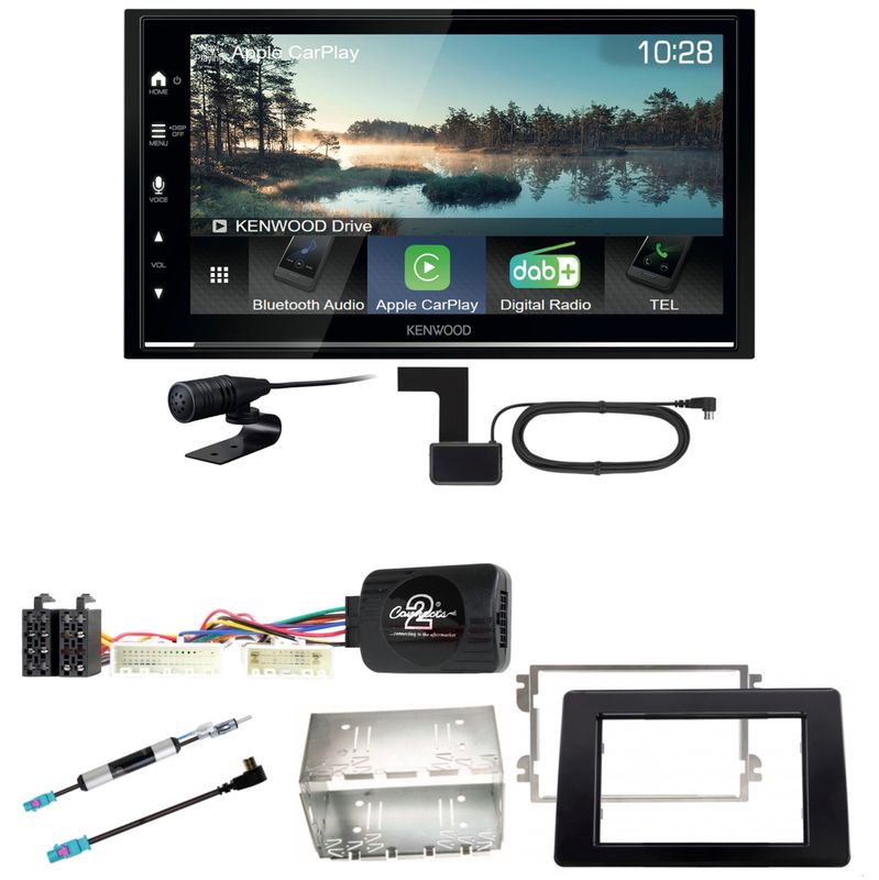Kenwood DMX7722DABS Android Auto CarPlay Einbauset für Opel Movano ab 2019 Kenwood DMX7722DABS Android Auto CarPlay Einbauset für Opel Movano ab 2019