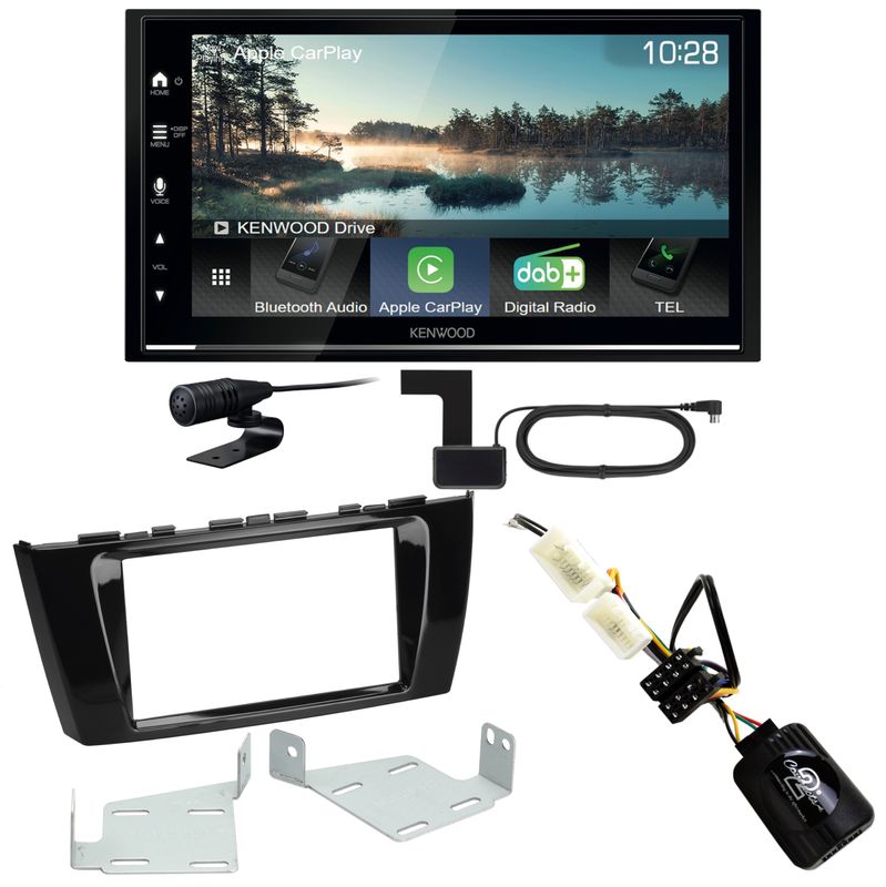 Kenwood DMX7722DABS Android Auto CarPlay Einbauset für Mitsubishi Space Star