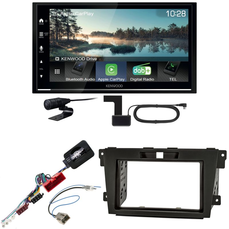Kenwood DMX7722DABS Android Auto CarPlay Bluetooth Einbauset für Mazda CX-7 Kenwood DMX7722DABS Android Auto CarPlay Bluetooth Einbauset für Mazda CX-7
