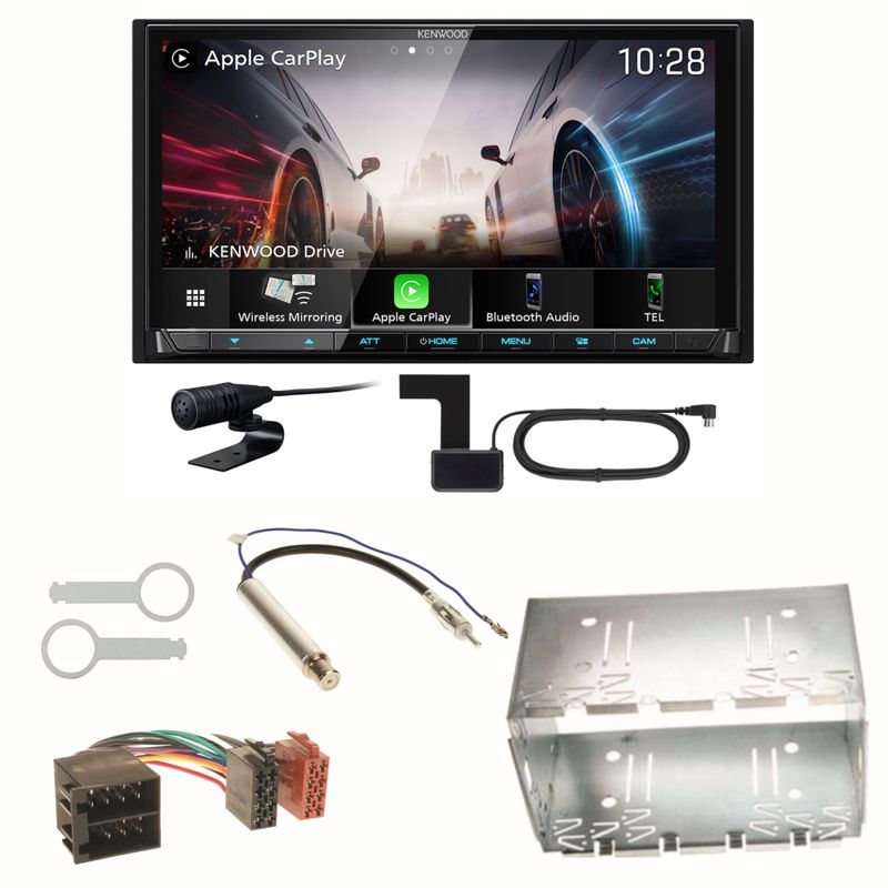 Kenwood DMX8021DABS Android Auto CarPlay Einbauset für Golf 4 Passat 3B 3BG Lupo Kenwood DMX8021DABS Android Auto CarPlay Einbauset für Golf 4 Passat 3B 3BG Lupo