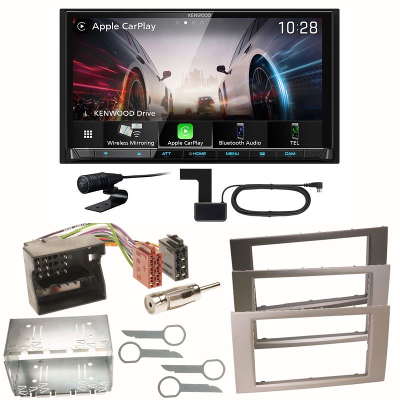 Kenwood DMX8021DABS Android Auto Einbauset für Ford Focus Fusion Galaxy S-Max Kenwood DMX8021DABS Android Auto Einbauset für Ford Focus Fusion Galaxy S-Max