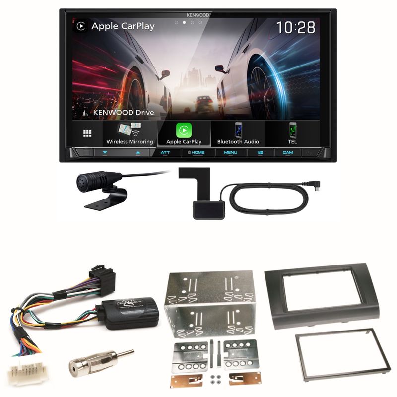Kenwood DMX8021DABS Android Auto CarPlay Einbauset für Suzuki Swift Sport EZ MZ
