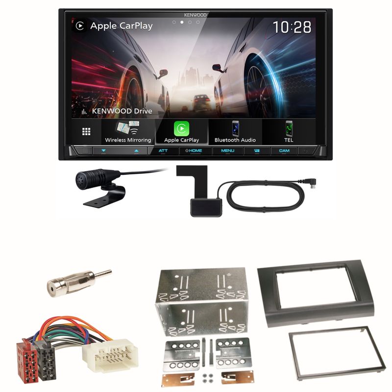 Kenwood DMX8021DABS Android Auto CarPlay Einbauset für Suzuki Swift Sport EZ MZ