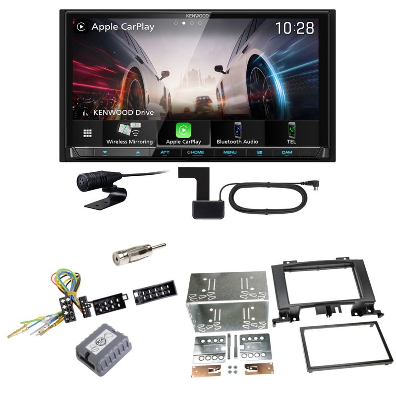 Kenwood DMX8021DABS Android Auto Einbauset für Mercedes Sprinter W906 Crafter Kenwood DMX8021DABS Android Auto Einbauset für Mercedes Sprinter W906 Crafter