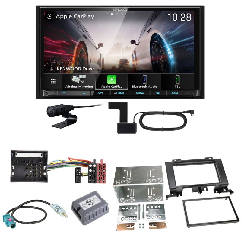 Kenwood DMX8021DABS Android Auto Einbauset für Mercedes Sprinter W906 Crafter Kenwood DMX8021DABS Android Auto Einbauset für Mercedes Sprinter W906 Crafter