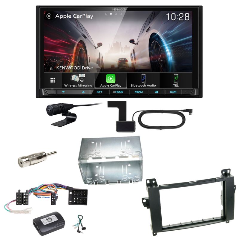 Kenwood DMX8021DABS Android Auto CarPlay Einbauset für Mercedes Vito Viano W639 Kenwood DMX8021DABS Android Auto CarPlay Einbauset für Mercedes Vito Viano W639