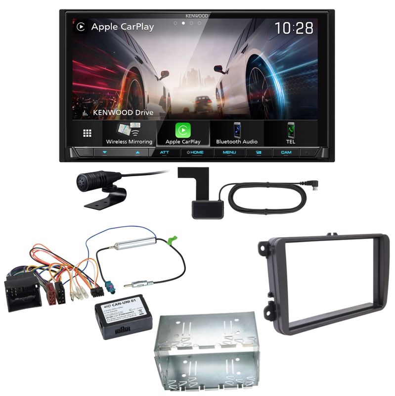 Kenwood DMX8021DABS Android Auto CarPlay Einbauset für Tiguan Amarok Caddy Jetta Kenwood DMX8021DABS Android Auto CarPlay Einbauset für Tiguan Amarok Caddy Jetta