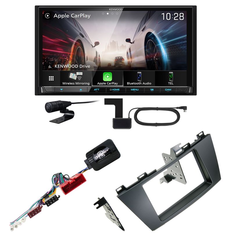 Kenwood DMX8021DABS Android Auto CarPlay Bluetooth Einbauset für Mazda 5 CW Kenwood DMX8021DABS Android Auto CarPlay Bluetooth Einbauset für Mazda 5 CW