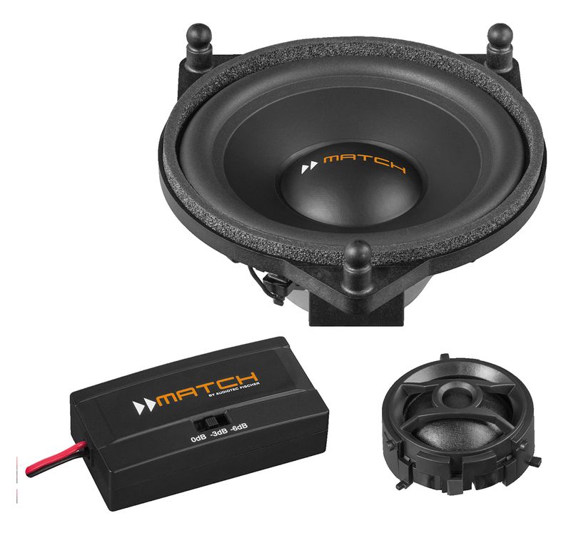 MATCH UP C42MB-FRT Lautsprecher passend für Mercedes W205 W213 W222 W253