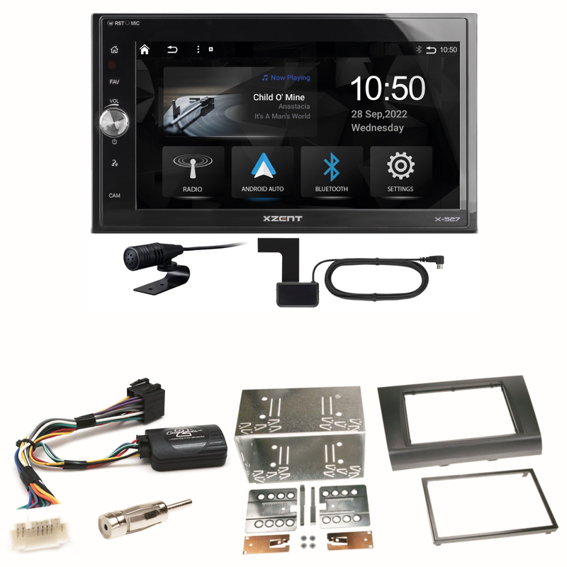 Xzent X-527 Android Auto CarPlay DAB Einbauset für Suzuki Swift Sport EZ MZ