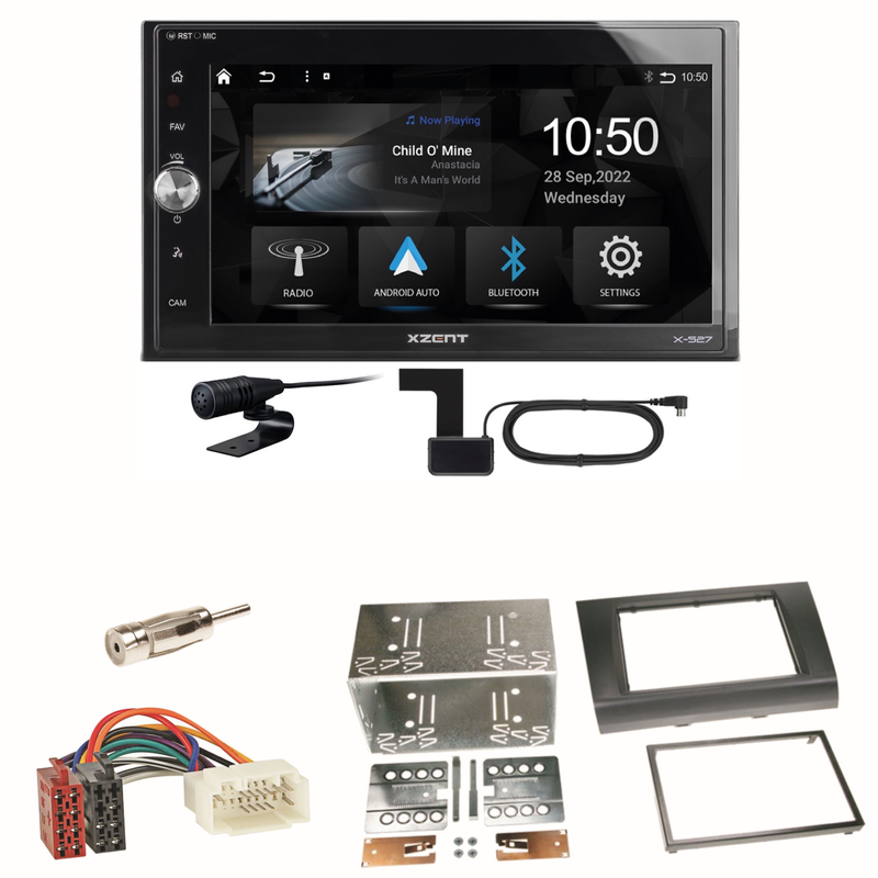Xzent X-527 Android Auto CarPlay DAB Einbauset für Suzuki Swift Sport EZ MZ