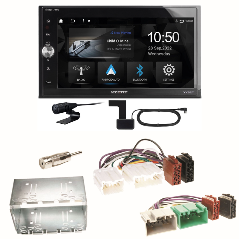 Xzent X-527 Android Auto CarPlay DAB Einbauset für Volvo S40 V40 850 Xzent X-527 Android Auto CarPlay DAB Einbauset für Volvo S40 V40 850